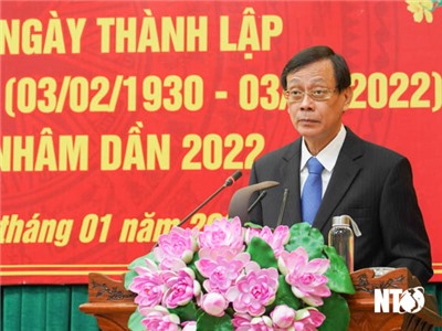 Họp mặt kỷ niệm 92 năm Ngày thành lập Đảng Cộng sản Việt Nam và mừng xuân Nhâm Dần 2022