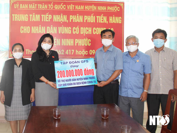 NTO - Đoàn đại biểu Quốc hội đơn vị tỉnh hỗ trợ huyện Ninh Phước 200